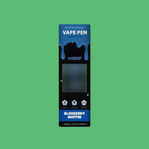 THC Vape Pen Packwoods x Blueberry Muffin 1ml