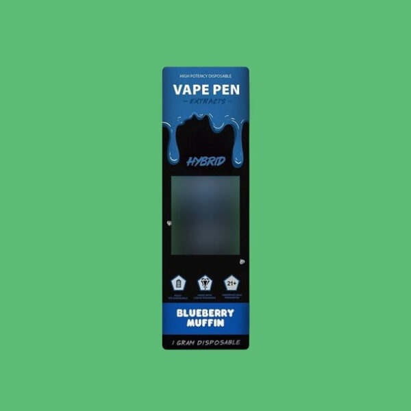 THC Vape Pen Packwoods x Blueberry Muffin 1ml