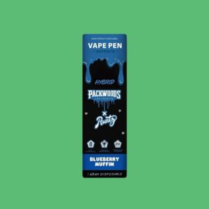 THC Vape Pen Packwoods x Blueberry Muffin 1ml