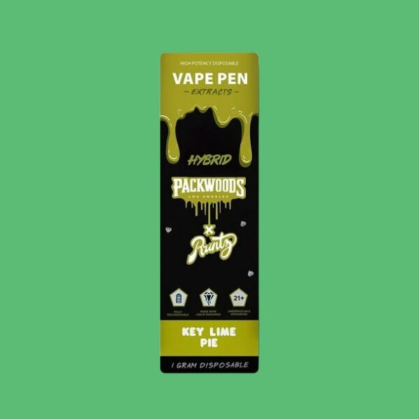 THC Vape Pen Packwoods x Key Lime Pie 1ml