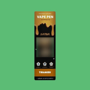 THC Vape Pen Packwoods x Tiramisu 1ml