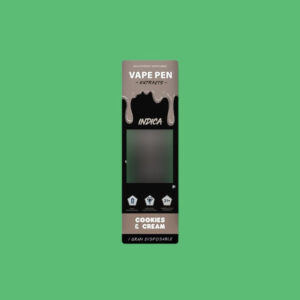 THC Vape Pen Packwoods x Cookies and Cream 1ml