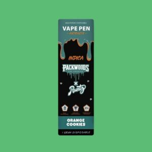 THC Vape Pen Packwoods x Orange Cookies 1ml