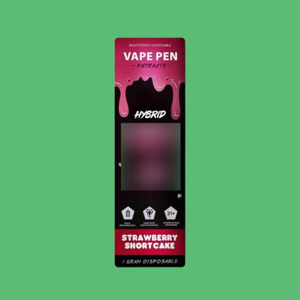 THC Vape Pen Packwoods x Runtz Strawberry Shortcake 1ml