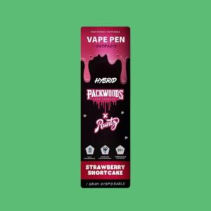 THC Vape Pen Packwoods x Runtz Strawberry Shortcake 1ml