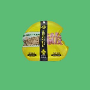 Dual Chamber THC Vape Pen 0.5+0.5ml MEDELLIN & CAKE MIX
