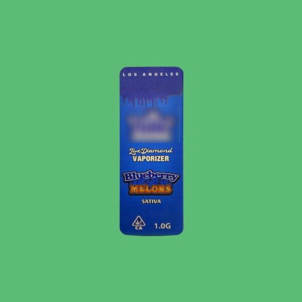 THC Vape Pen 1 ML WHOLE MELT EXTRACTS “Bluberry MELONS”