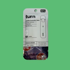 THC Vape Pan  1 ML TURN “Vanilla Lavander Latte”