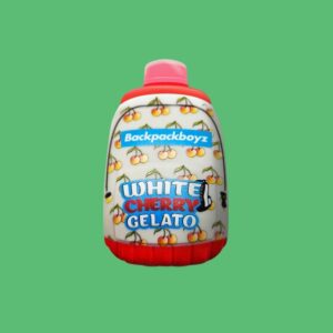 Backpackboyz THC Vape 1ml  WHITE CHERRY GELATO