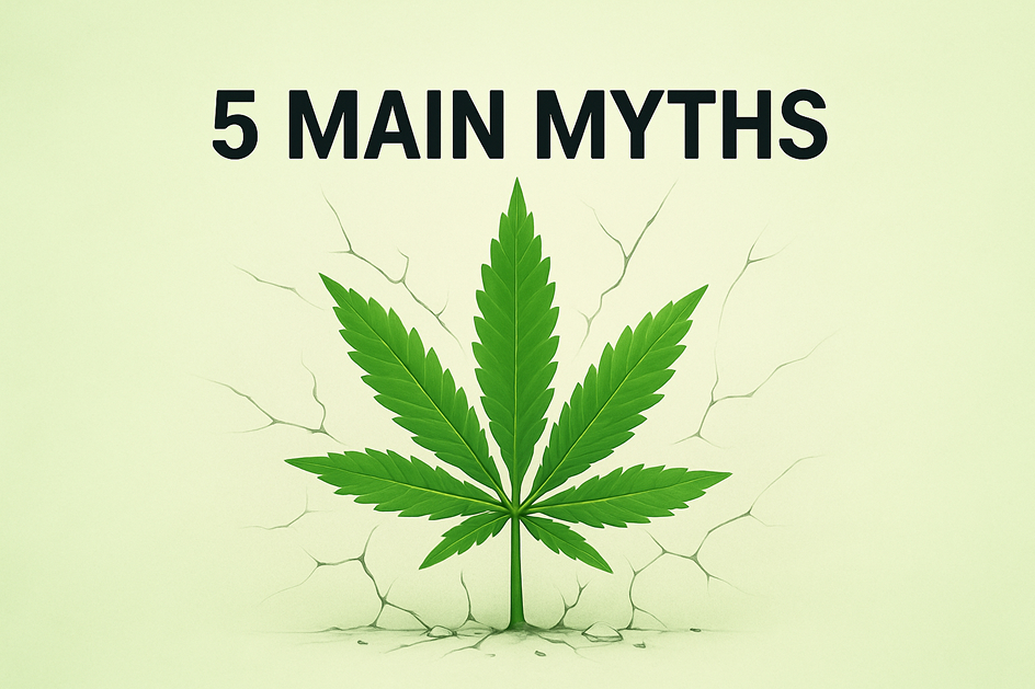 5 main myths about cannabis that need to be dispelled