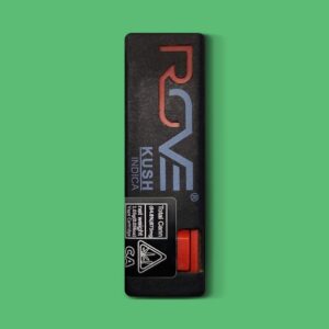 THC Vape Cartridge 1ml RAVE Kush (indica)