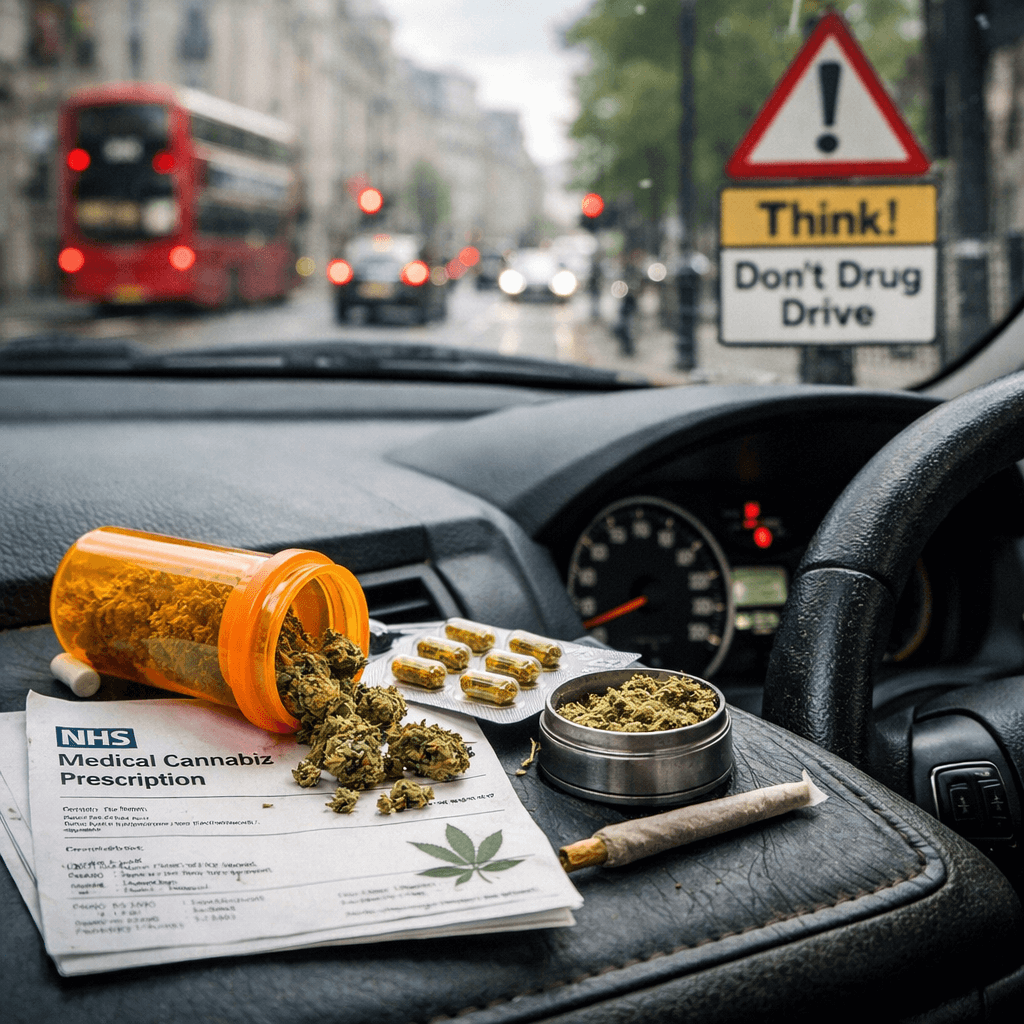 Can you drive under the influence of medical weed in the UK?