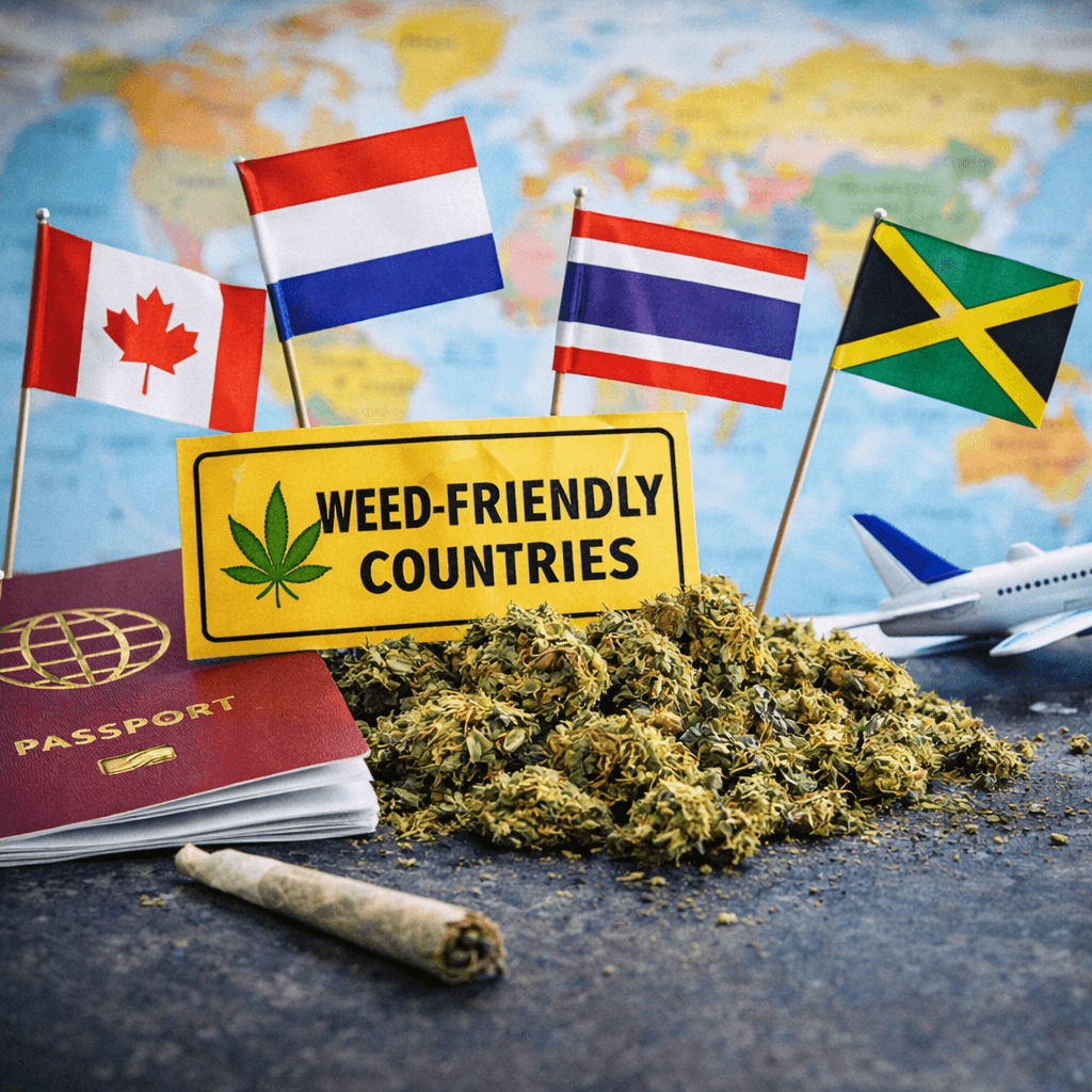 Weed-Friendly Countries for Curious Travellers
