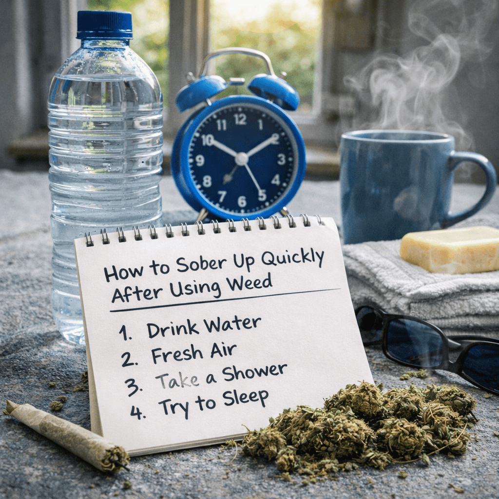 How to Sober Up Quickly After Using Weed