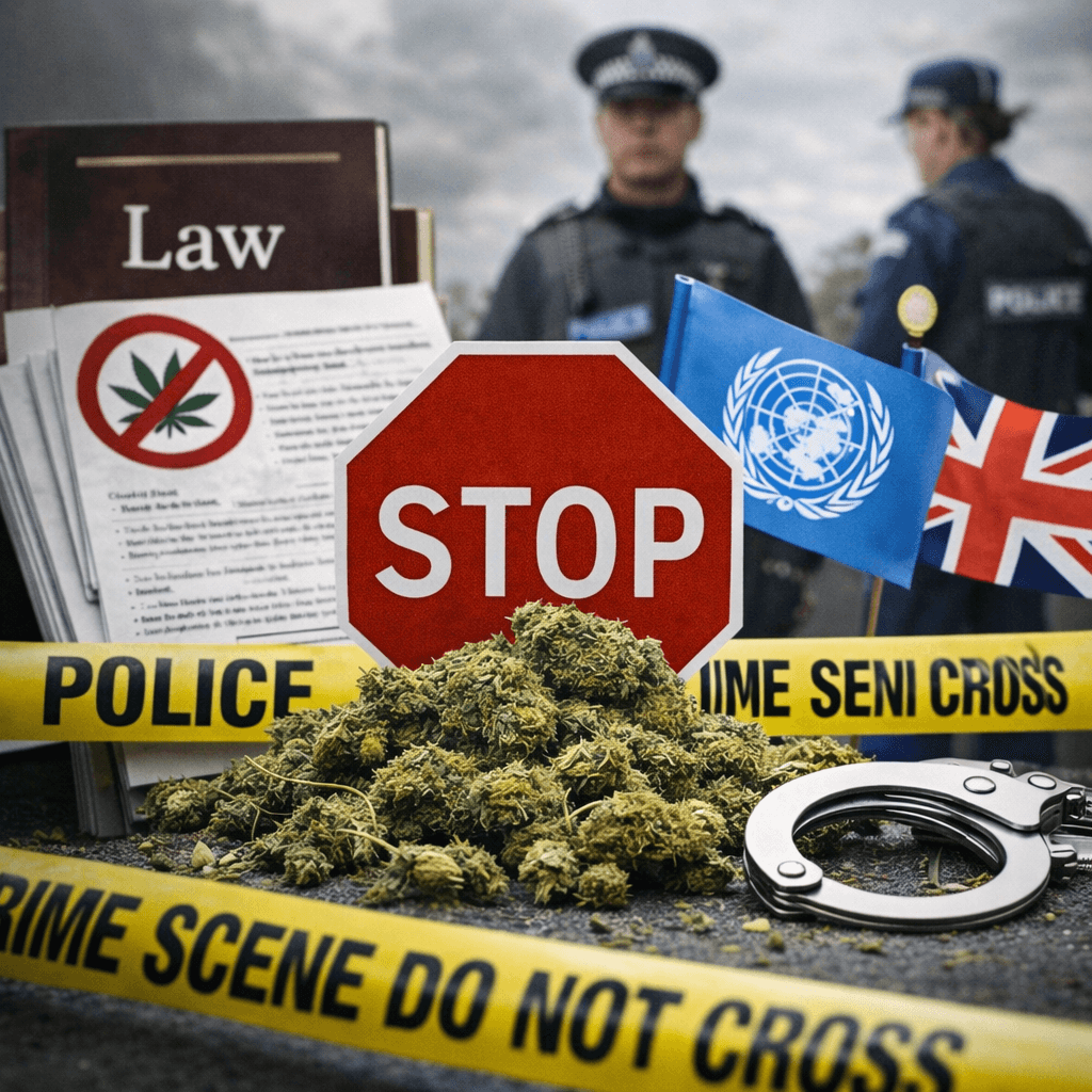 Why is weed illegal in the UK and abroad?